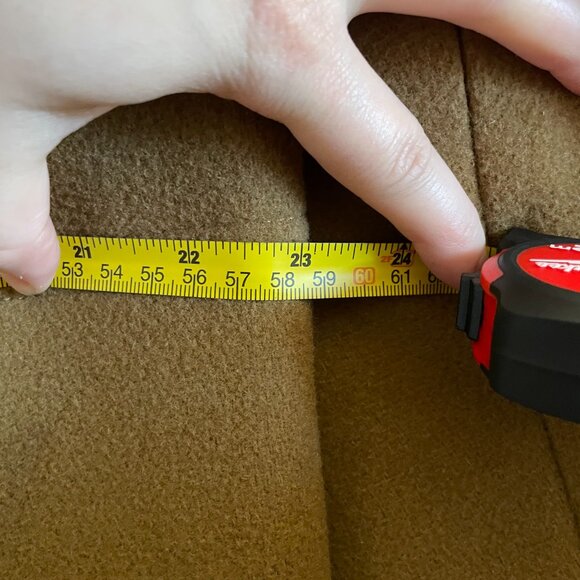 NWOT Madewell Estate Cocoon Coat in Camel - Picture 12 of 12